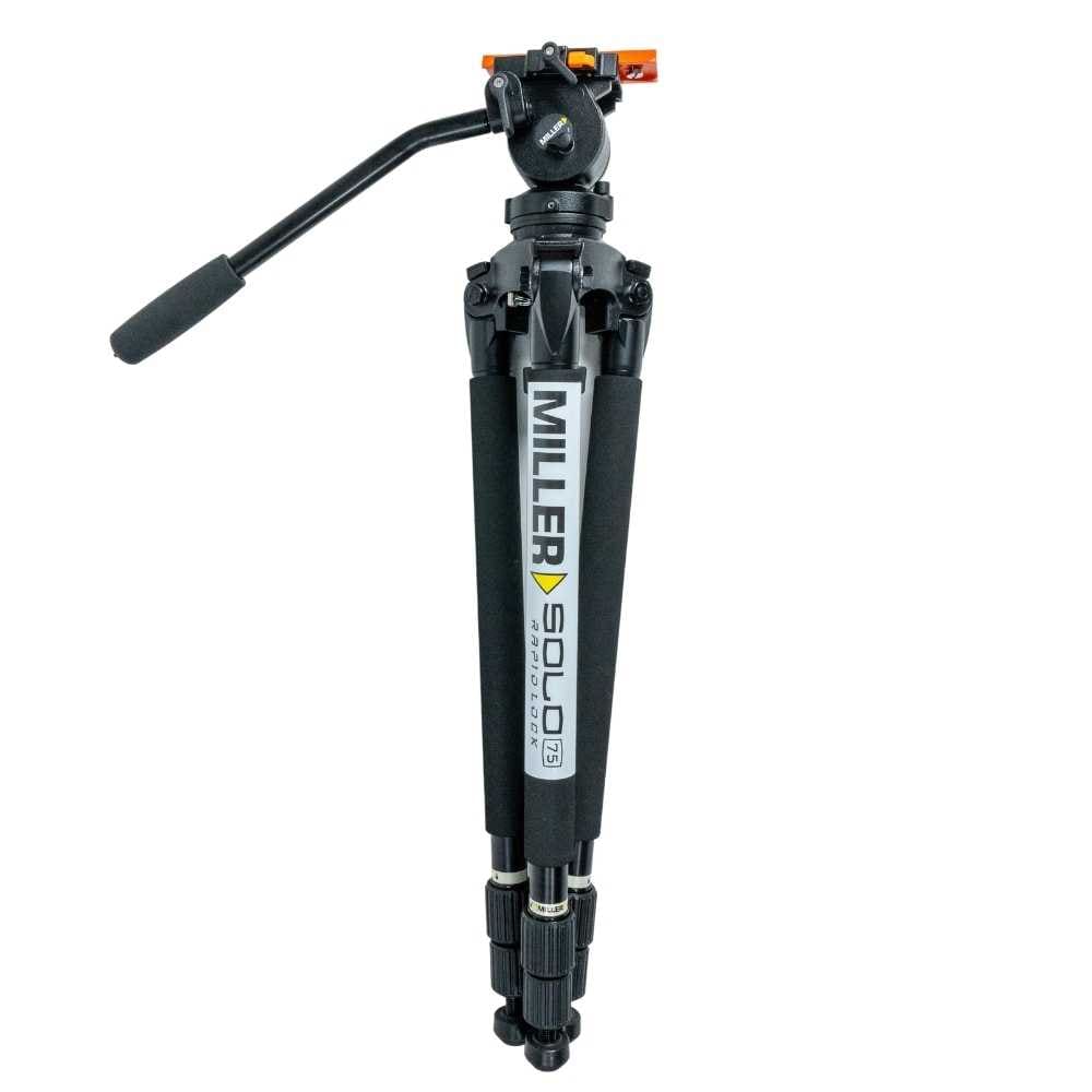 Miller 3003 AirV Fluid Head with Solo 2-Stage Aluminium Tripod