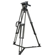 Miller ArrowX 3 Sprinter II 1 Stage Alloy Tripod System with Ground-Level Spreader