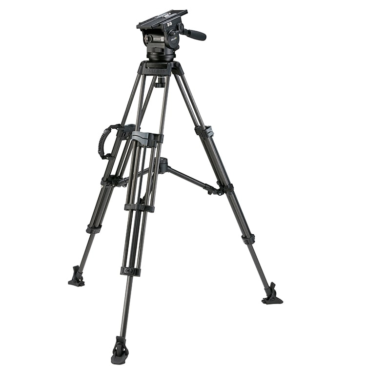 Miller ArrowX 3 Sprinter II 2 Stage Carbon Fibre Tripod System with Mid Level Spreader