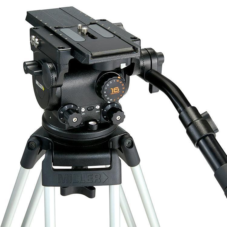 Miller ArrowX 5 Sprinter 2-Stage Carbon Alloy Tripod System with Mid-Level Spreader