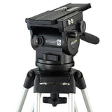 Miller ArrowX 5 Sprinter II 1 Stage Alloy Tripod System with Ground Spreader