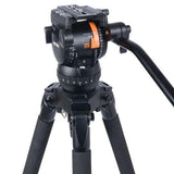 Miller Compass CX8 75 Sprinter II 2 Stage Carbon Fibre Tripod with Mid-Level Spreader