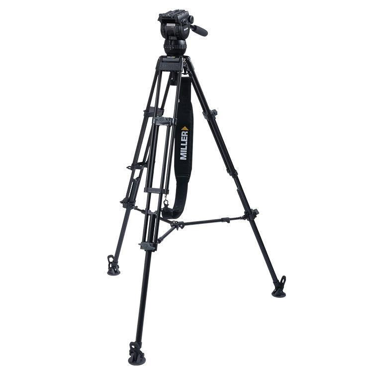Miller CompassX CX6 Toggle 2-Stage Alloy Tripod System (Mid-Level Spreader)