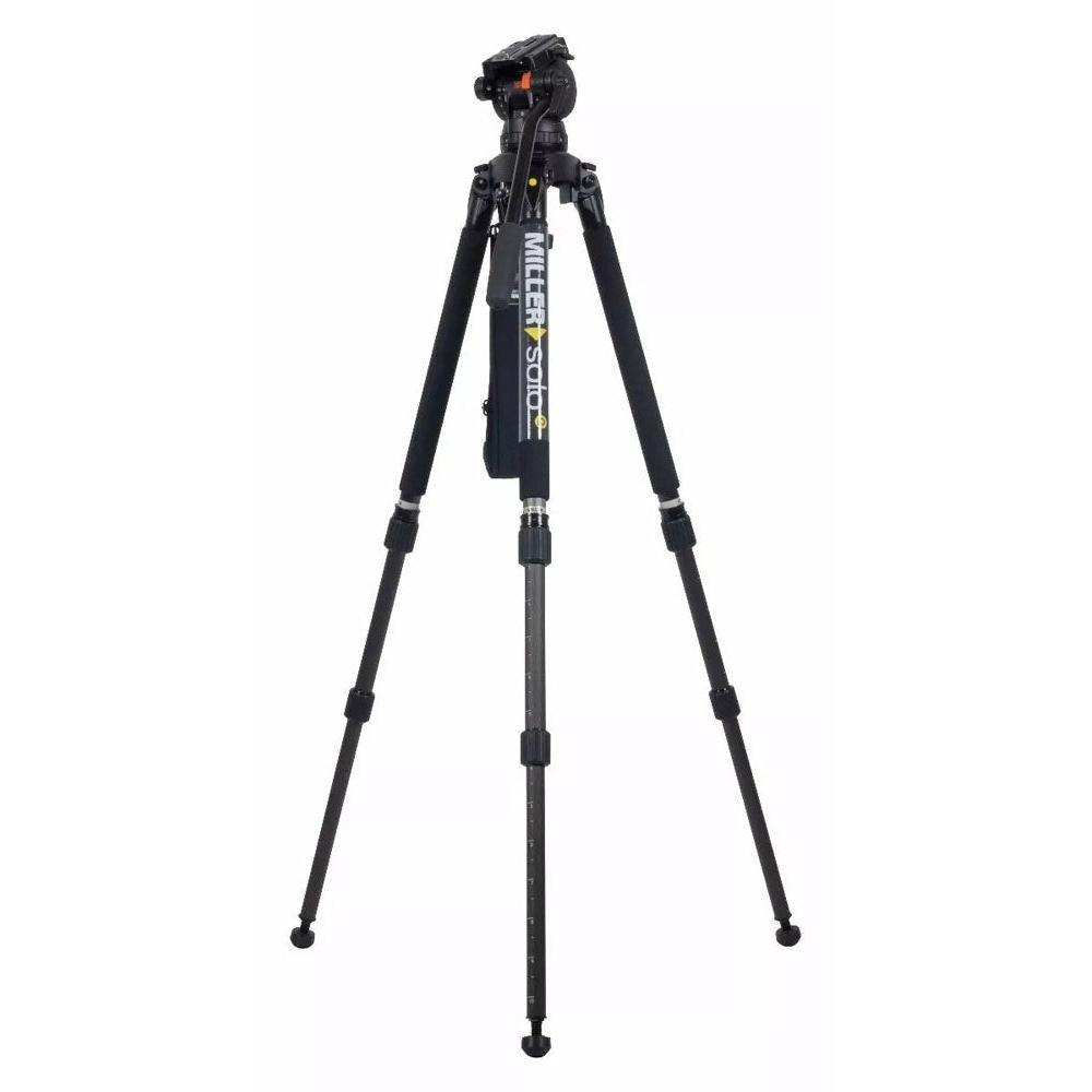 Miller CX10 Solo-Q 100 2 Stage Carbon Fibre Tripod System