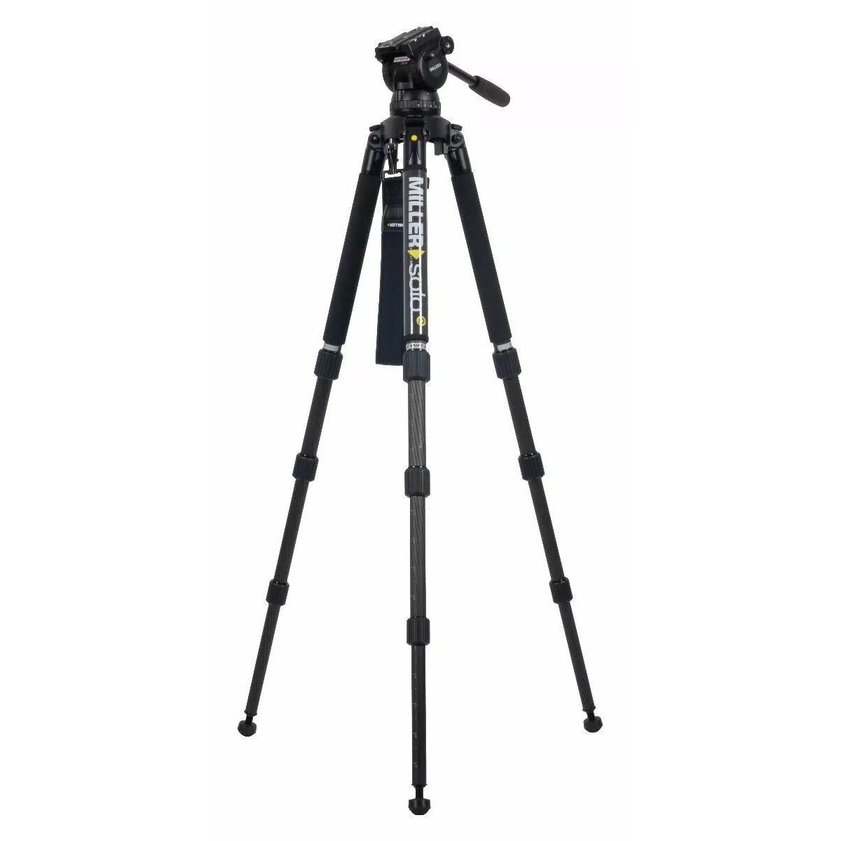 Miller CX10 Solo-Q 100 3 Stage Carbon Fibre Tripod System