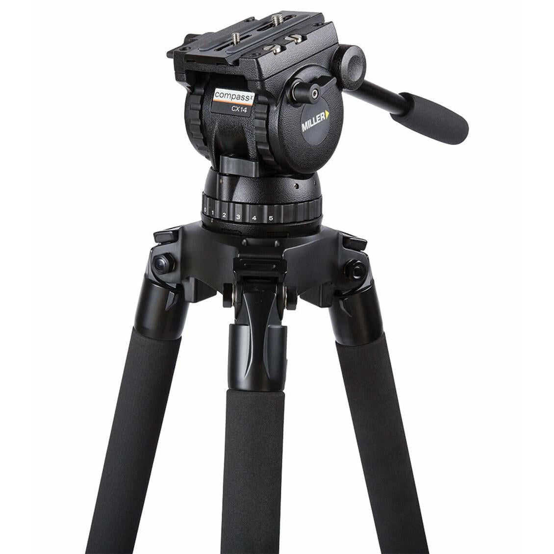 Miller CX14 Sprinter II 2-Stage Carbon Fibre Tripod System