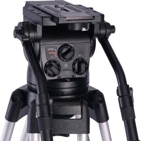 Miller SkyX 8 Fluid Head with HD 2-Stage Carbon Fibre Tripod(Mid-Level Spreader)