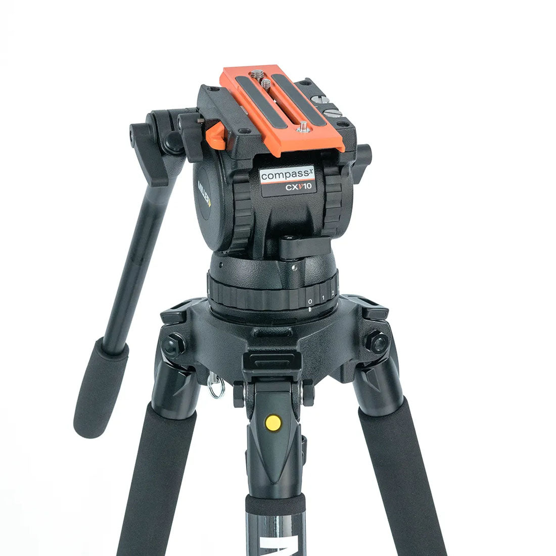 Miller Versa 4117 CXV10 Solo-Q 100 2-STG (Carbon Fibre) Tripod System With Bag