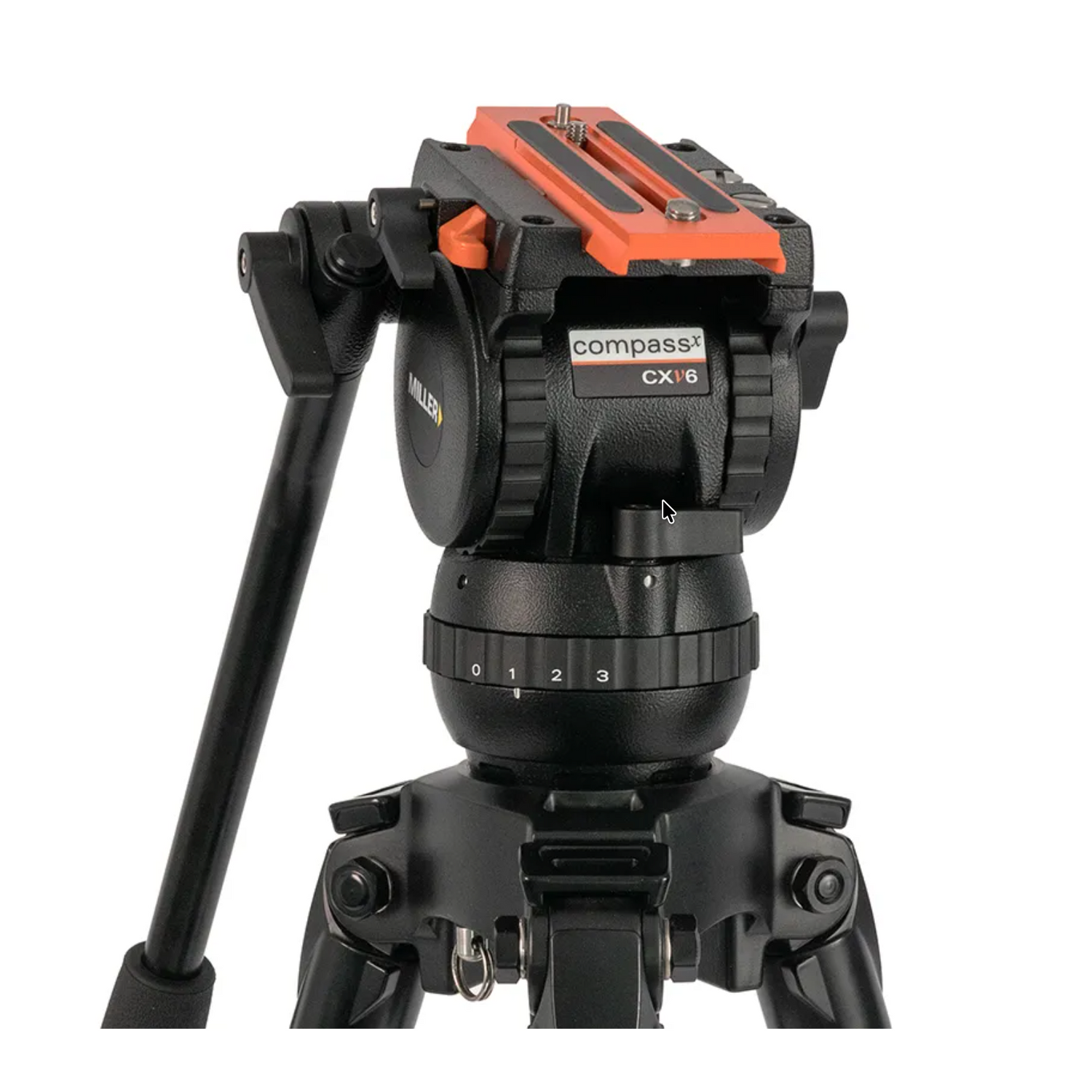 Miller Versa CXV6 Head with Solo 75 2-Stage Alloy Tripod & Soft Case