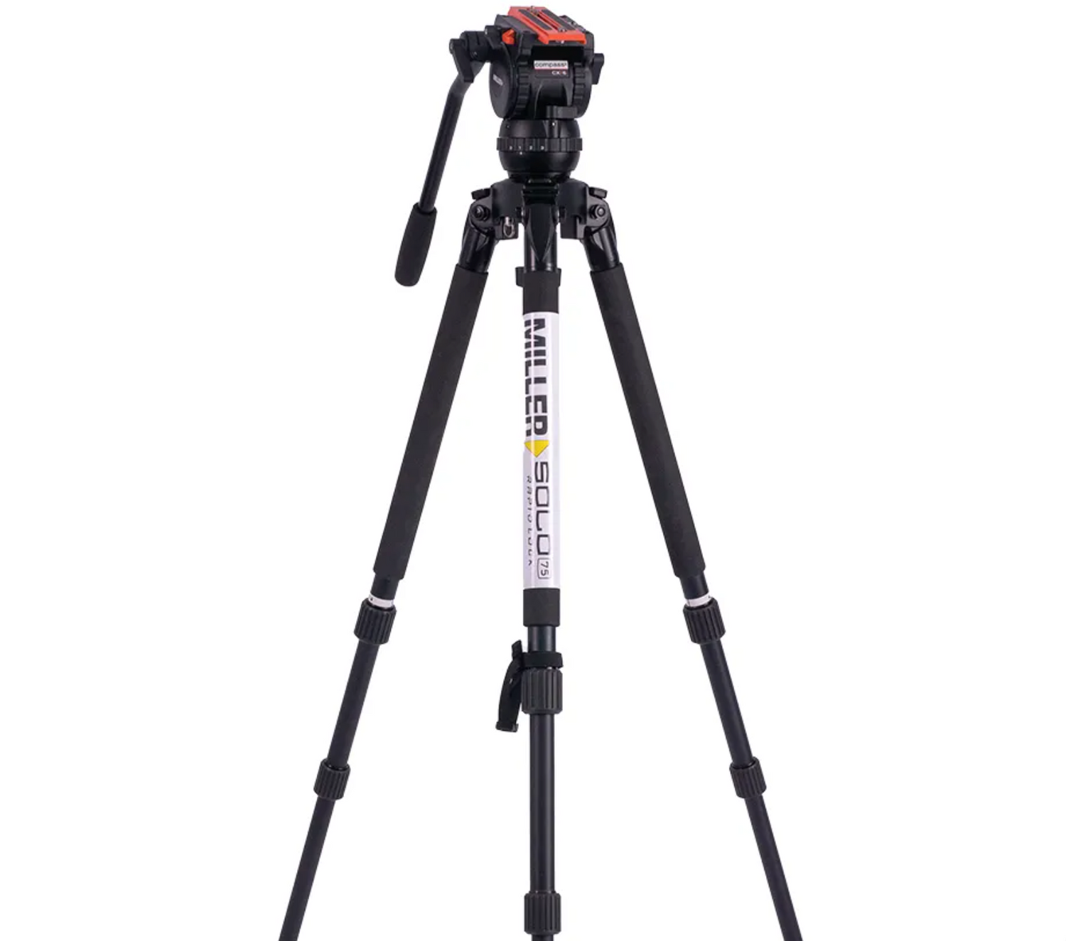 Miller Versa CXV6 Head with Solo 75 2-Stage Alloy Tripod & Soft Case