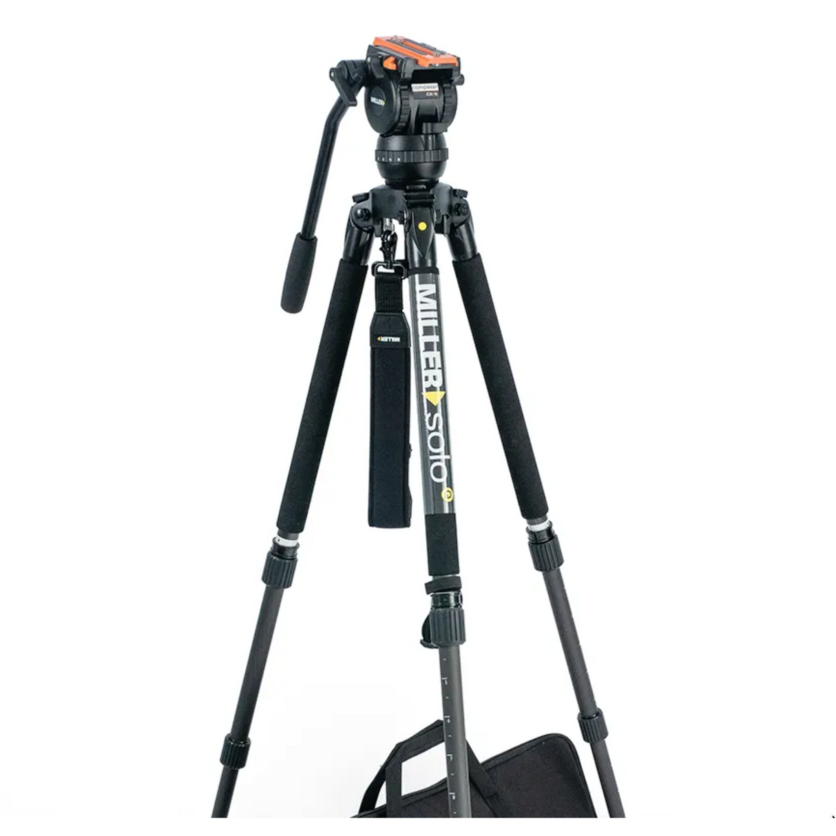 Miller Versa CXV8 Solo-Q 75 2-Stage Carbon Fibre Tripod System with Soft Case