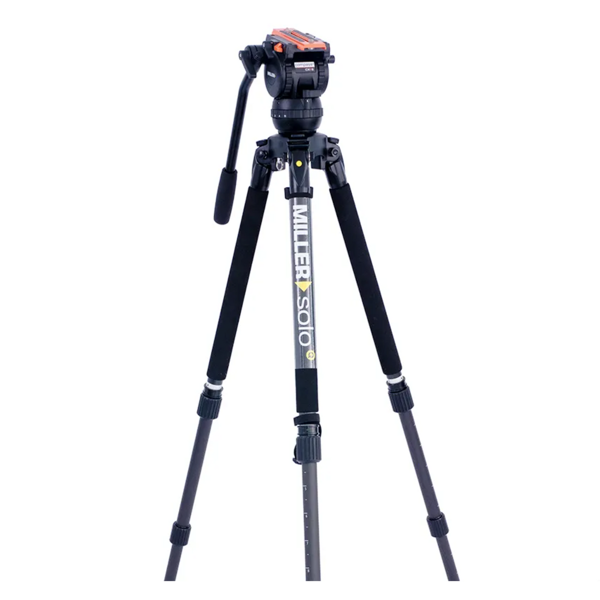 Miller Versa CXV8 Solo-Q 75 2-Stage Carbon Fibre Tripod System with Soft Case