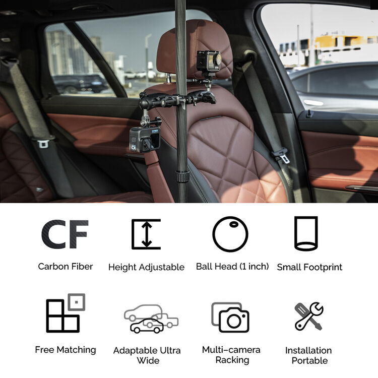 MOVMAX Adjustable Telescopic Rod (1/4 Thread Kit)