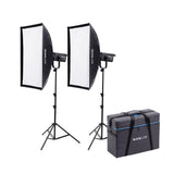 Nanlite FS-300B Twin Kit with light stands