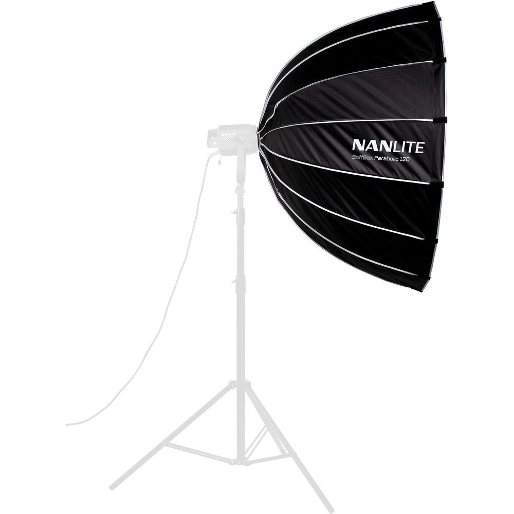 Nanlite 120cm Easy Up Quick-fold Parabolic Softbox for Forza 300 & 500 & 200