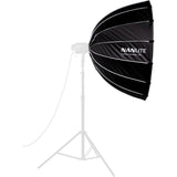 Nanlite 120cm Easy Up Quick-fold Parabolic Softbox for Forza 300 & 500 & 200