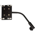 Nanlite 2 x T12 LED Pavotube array mounting clip plate with gooseneck