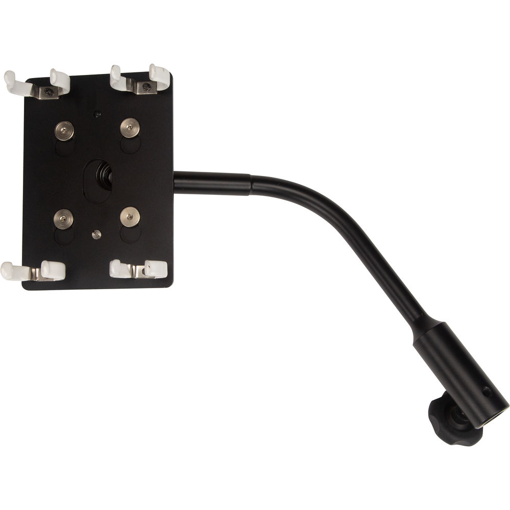 Nanlite 2 x T12 LED Pavotube array mounting clip plate with gooseneck