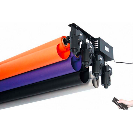 Nanlite BE3R Motorised Background Kit 3 Roll with Remote Control
