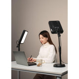 Nanlite Compac 24B Adjustable Bi-Colour Soft LED Panel 2 Light Desktop Kit