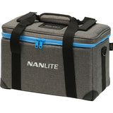 Nanlite Forza 60B II monolight Bi-colour LED light with Battery Handle and Bowens adaptor