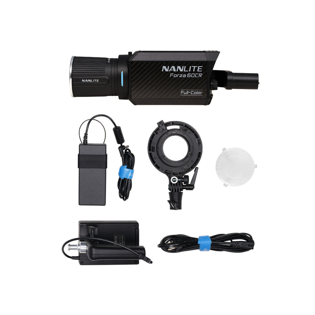 Nanlite Forza 60CR RGBLAC LED Spotlight with Lumensradio