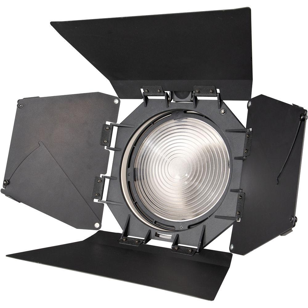 Nanlite Fresnel adaptor and Barn doors for Forza 200 & 300 & 500