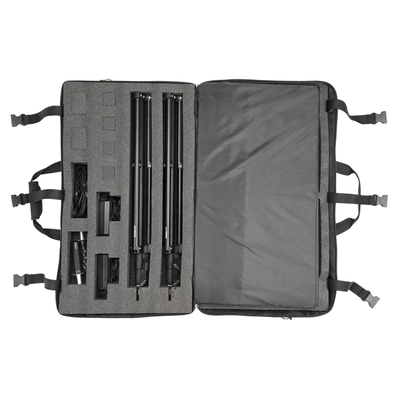 Nanlite Lumipad 25 soft LED Panel Twin kit with Light Stands