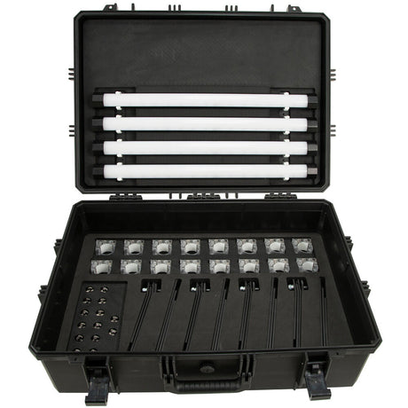 Nanlite PavoTube II 15X 2ft RGBW LED Tube 8-Light Kit with Hard Carry Case