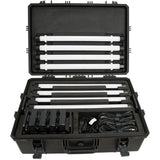 Nanlite PavoTube II 15X 2ft RGBW LED Tube 8-Light Kit with Hard Carry Case