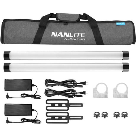 Nanlite PavoTube II 15XR 2ft RGBWW LED tube 2KIT