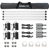Nanlite PavoTube II 30X 4ft RGBW LED tube 4-Light Kit