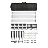 Nanlite PavoTube II 30XR 4ft RGBWW LED tube 8KIT with hard roller case