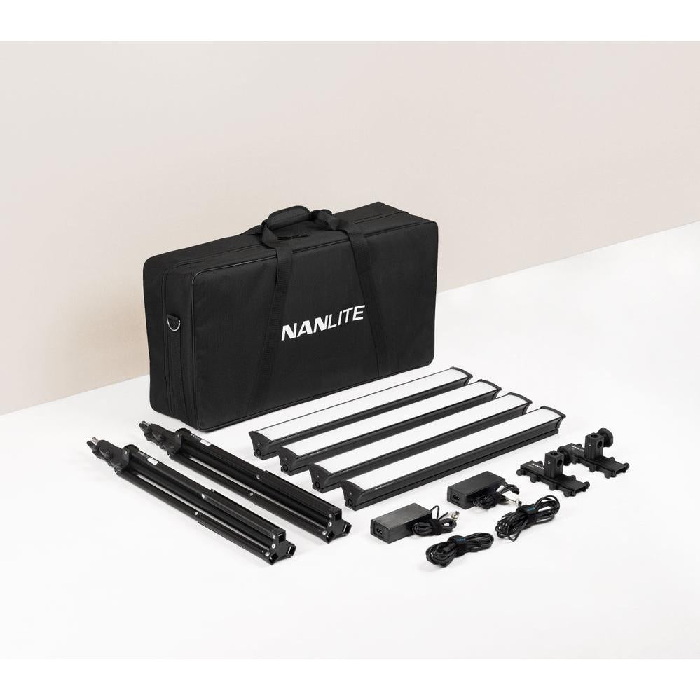 Nanlite U shaped Self Standing Green Screen kit with 4 LED strip lights