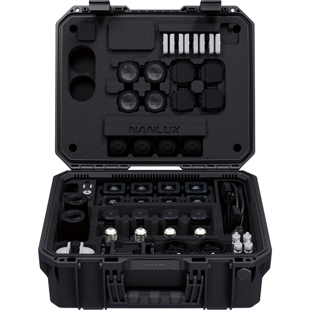Nanlux Evoke 5C RGB LED Spotlight (8-Light Kit)