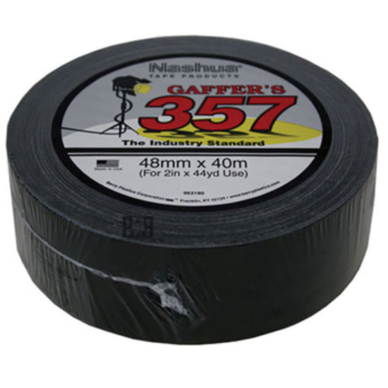 Nashua 357 Gaffer Tape 48mm X 40M in Black