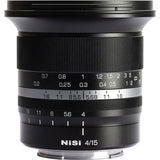NiSi 15mm f/4 Sunstar Super Wide Angle Full Frame ASPH Lens (Canon RF Mount)