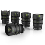 NiSi ATHENA PRIME T2.4/1.9 Full-Frame 5-Lens Kit (E Mount)