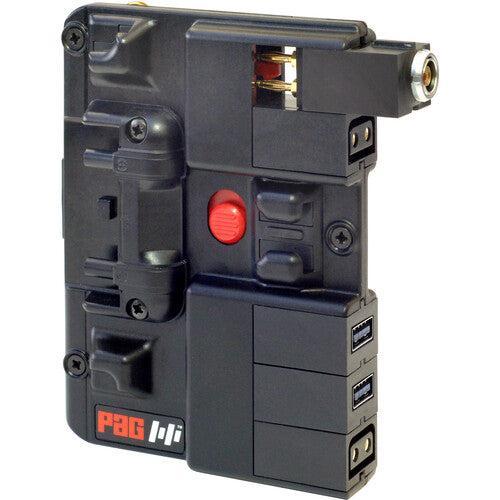 PAG 2.1mm Coax Connector Module for PowerHub (Gold Mount)