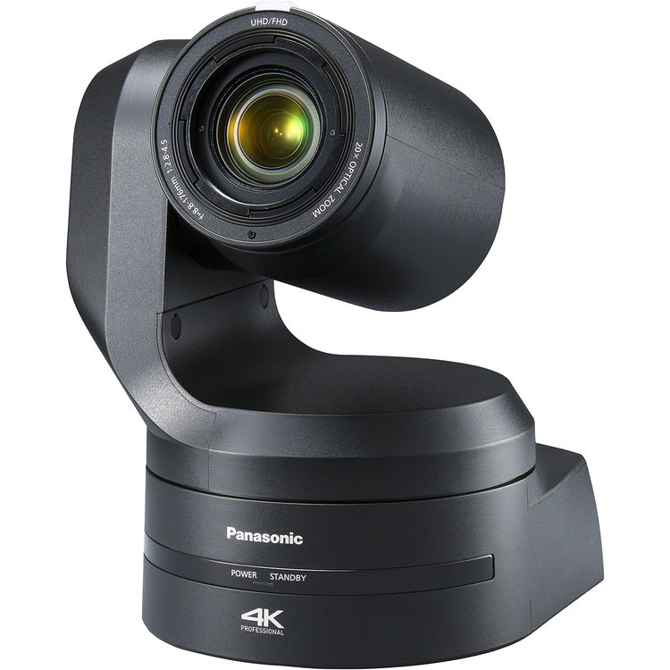 Panasonic AW-UE150AKEJ UHD 4K PTZ Camera with 20x Zoom (Black)