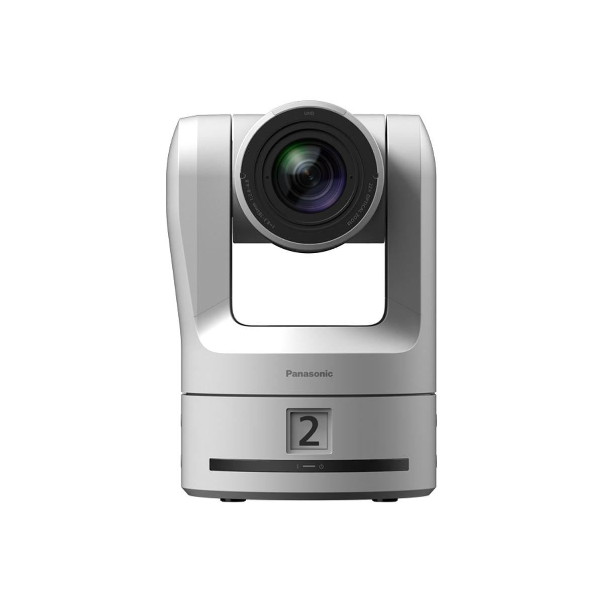 Panasonic AW-UE210 4K Global Shutter PTZ Camera, 22x Zoom, ST 2110/Dante (White)