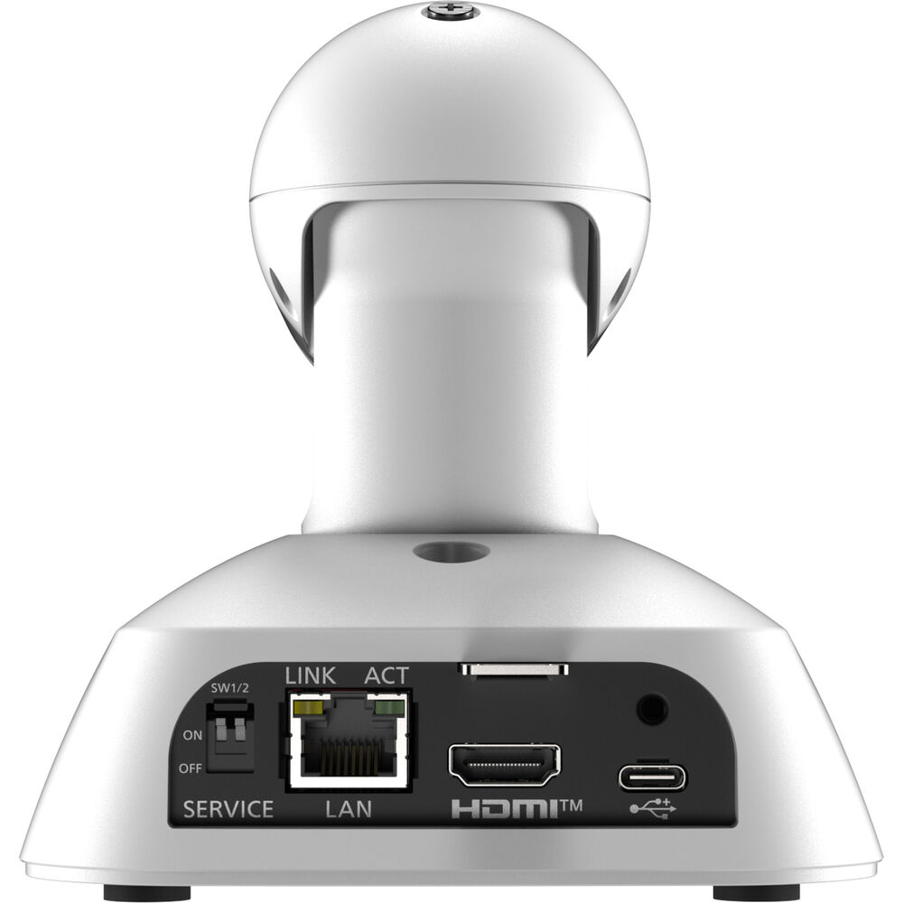 Panasonic AW-UE5 4K60 Ultrawide ePTZ Camera with AI Integration (White)