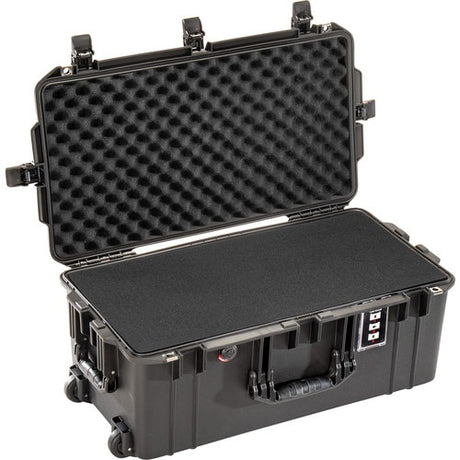 Pelican 1606 Wheeled Air Case with Foam (Black)