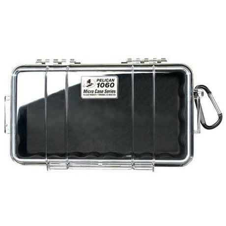 Pelican 1060 Micro Case with Clear Lid Black