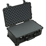Pelican 1510 Carry On Case with Foam in Black