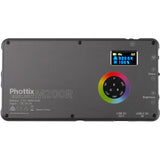 Phottix M200R RGB LED On Camera Light with Power Bank