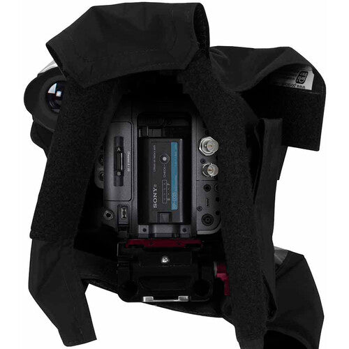 Portabrace Custom-Fit Rain & Dust Protection for the Sony PXW-FX6 Camera (Long Lens Version)