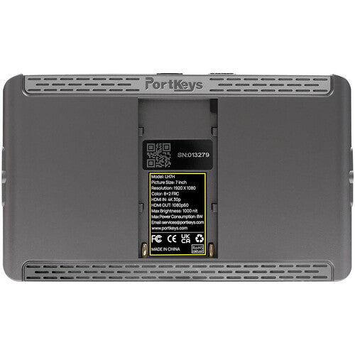 Portkeys LH7H - 7-inch High Brightness Touchscreen Monitor (White)