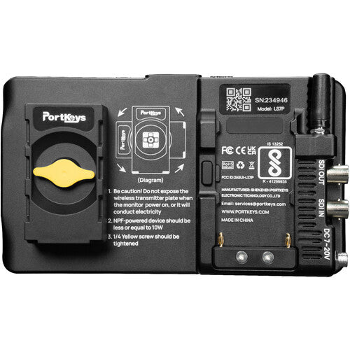 Portkeys LS7P 7 Inch 3G-SDI/4K HDMI High Brightness Monitor with Wireless Camera Control