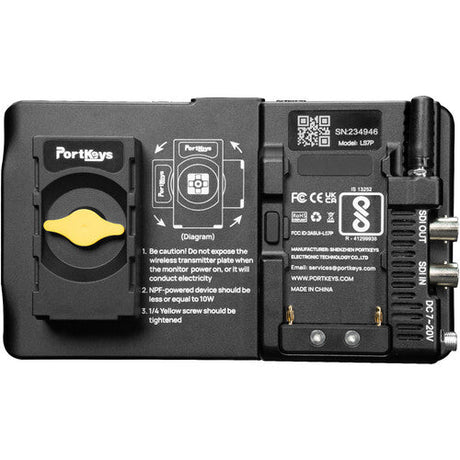 Portkeys LS7P 7 Inch 3G-SDI/4K HDMI High Brightness Monitor with Wireless Camera Control